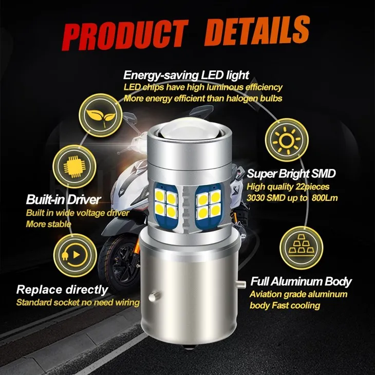 Motorcycle Headlight Bulb Types