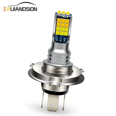 Ruiandsion با کیفیت بالا H4 چراغ مه شکن برای کامیون نمونه رایگان 12 ولت سفید